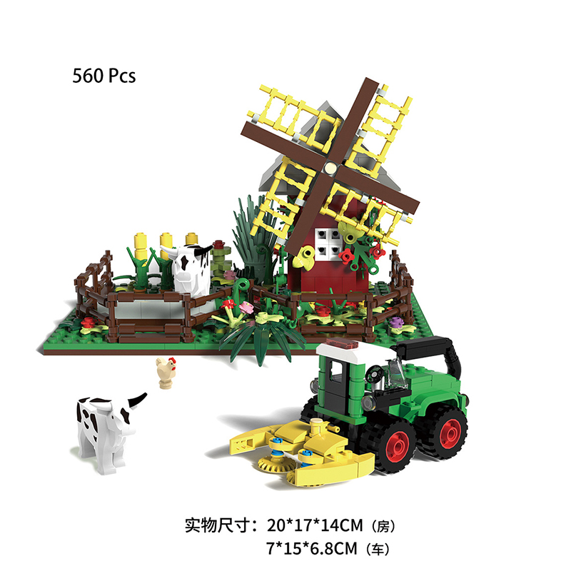 Agriculture Farming Types - Happy Ranch MOC Building Blocks Toys