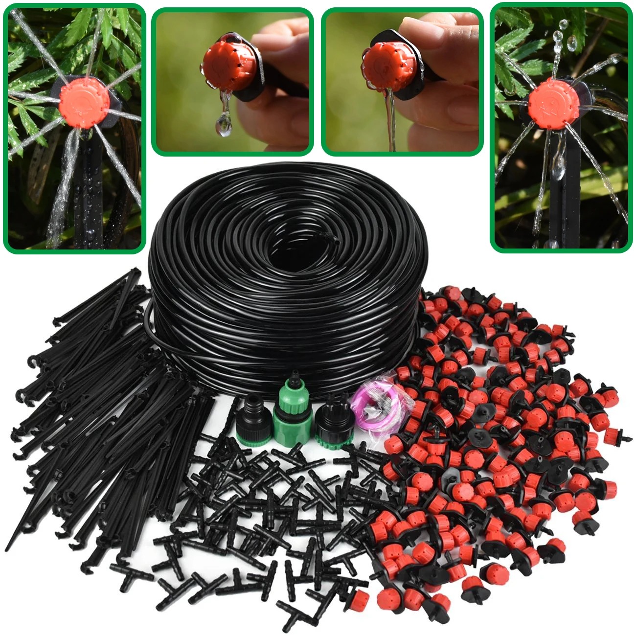 Irrigation Drip Tape - Micro Drip Irrigation System Portable 25-5M