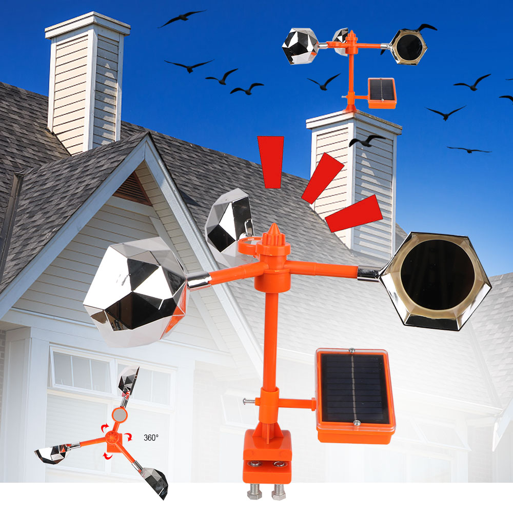 Solar Reflective Bird Repeller – Solar Bird Scarer Bewertung und Preis