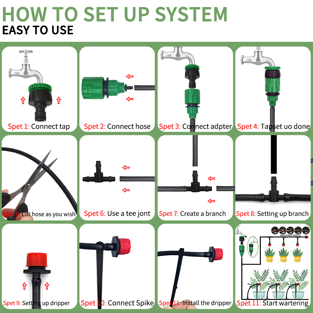Micro Drip Irrigation System P – Irrigation Drip Tape Bewertung und Preis