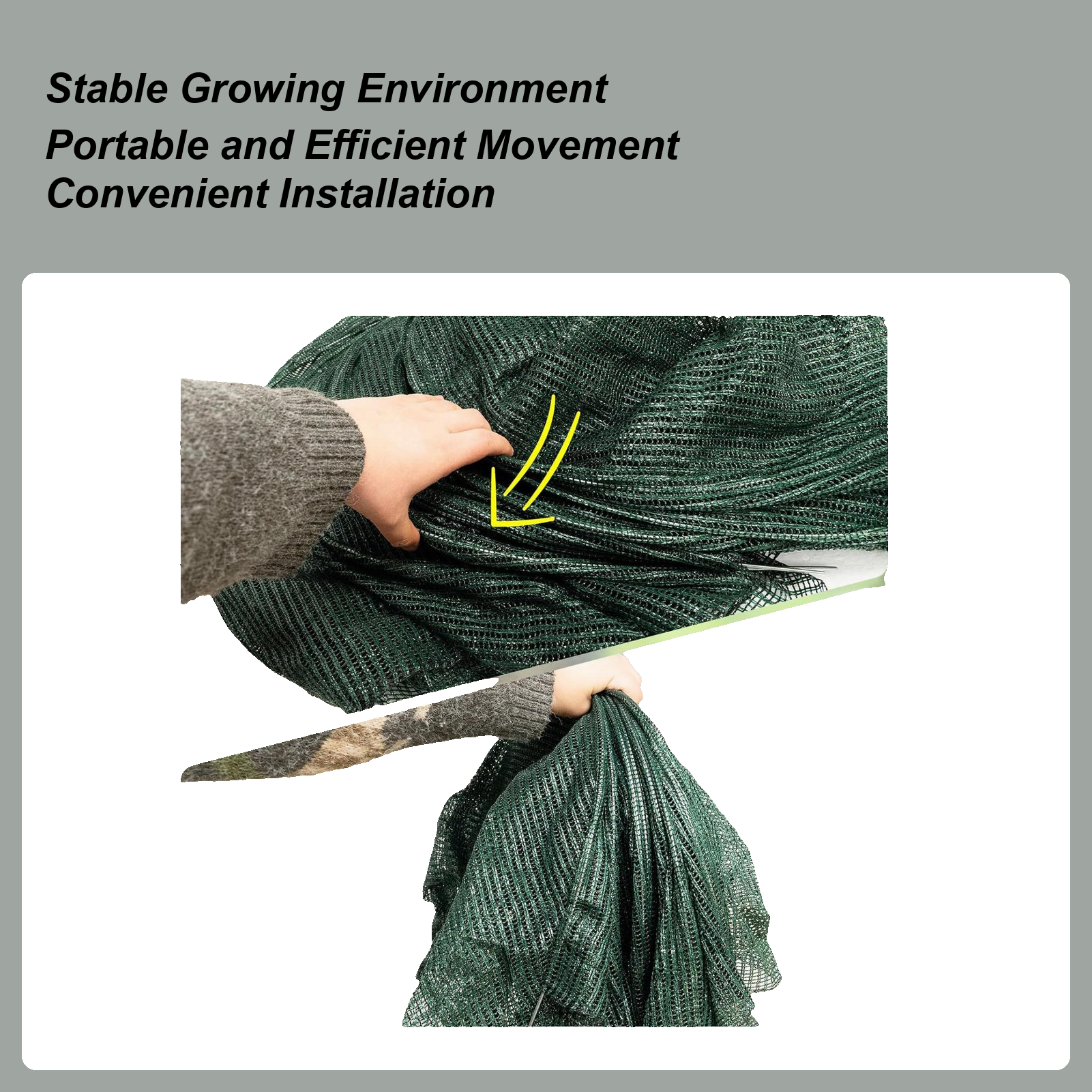 2 in 1 Garden Tunnel Shade Net – Agriculture Farming Net Bewertung und Preis