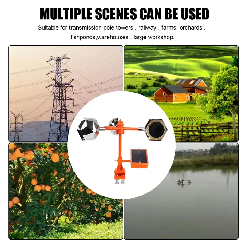 Solar Powered Voice Bird Repel – Solar Bird Scarer Bewertung und Preis