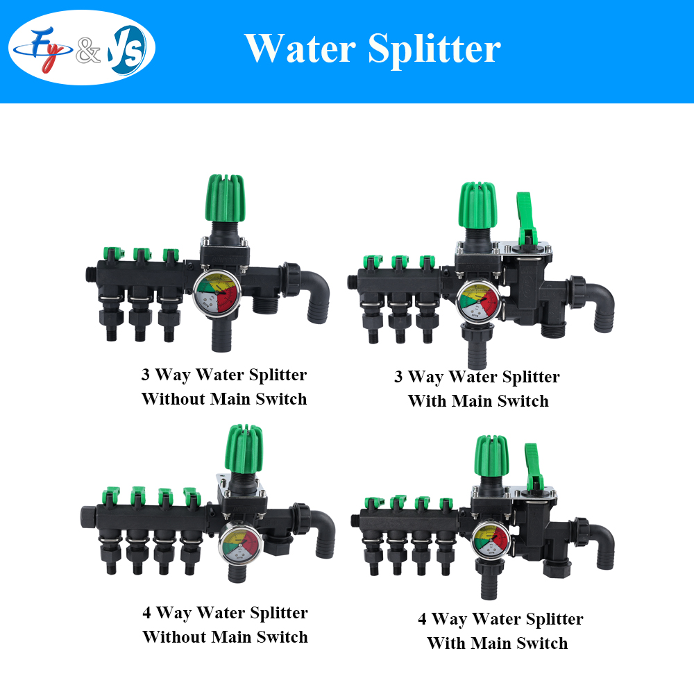 3/4 Way Water Splitter Valve A – Agriculture Farming Kit Bewertung und Preis