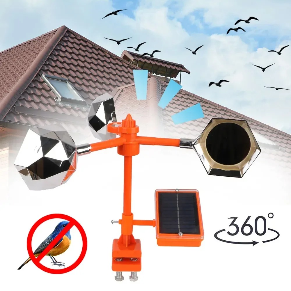 Solar Wind Powered 360° Bird R – Solar Bird Scarer Bewertung und Preis
