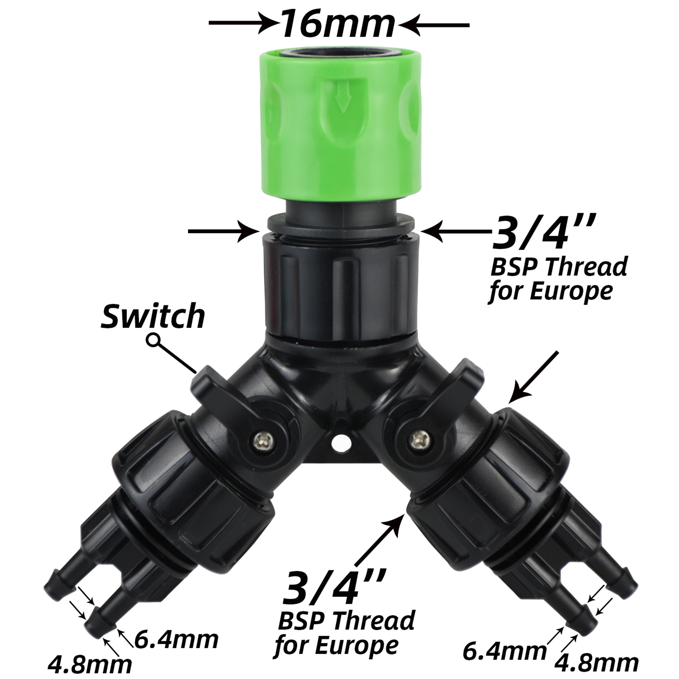 Tap Adapter Drip Irrigation 4- – Irrigation Drip Tape Bewertung und Preis