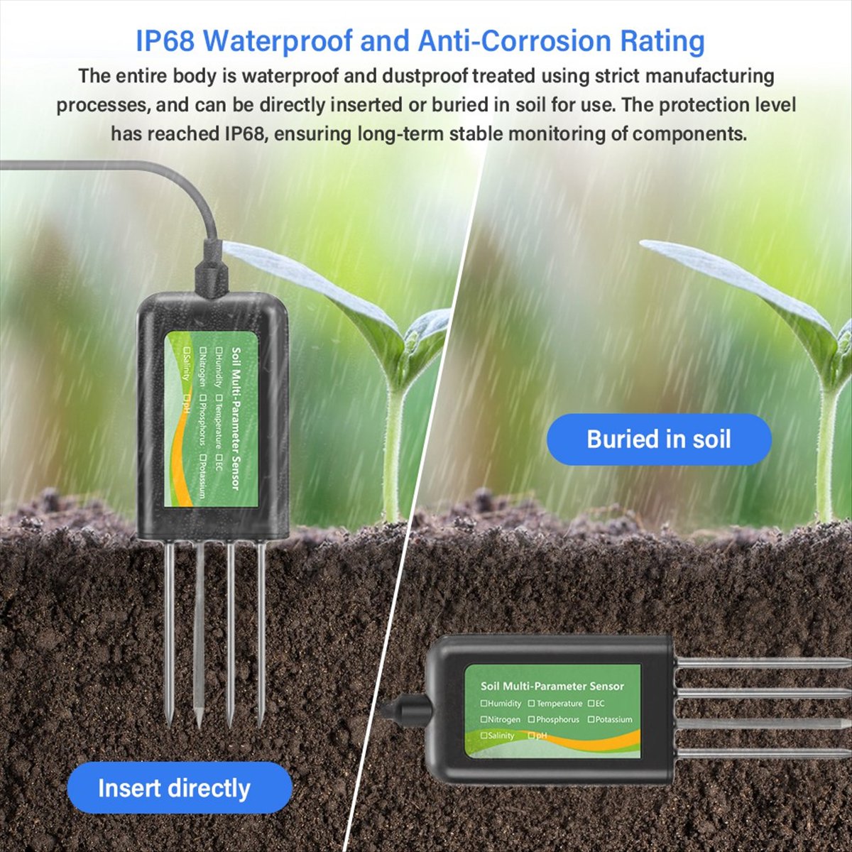AA86 8in One Soil Sensor Agric – Precision Farming Smart Agriculture Bewertung und Preis
