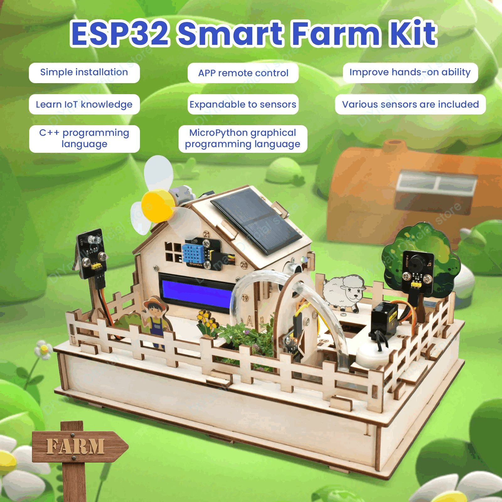 Keyestudio Smart Farm IoT Star – Agriculture Farming Kit Bewertung und Preis