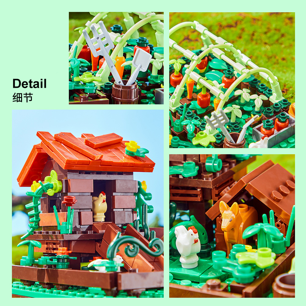 Happy Ranch MOC Building Block – Agriculture Farming Types Bewertung und Preis