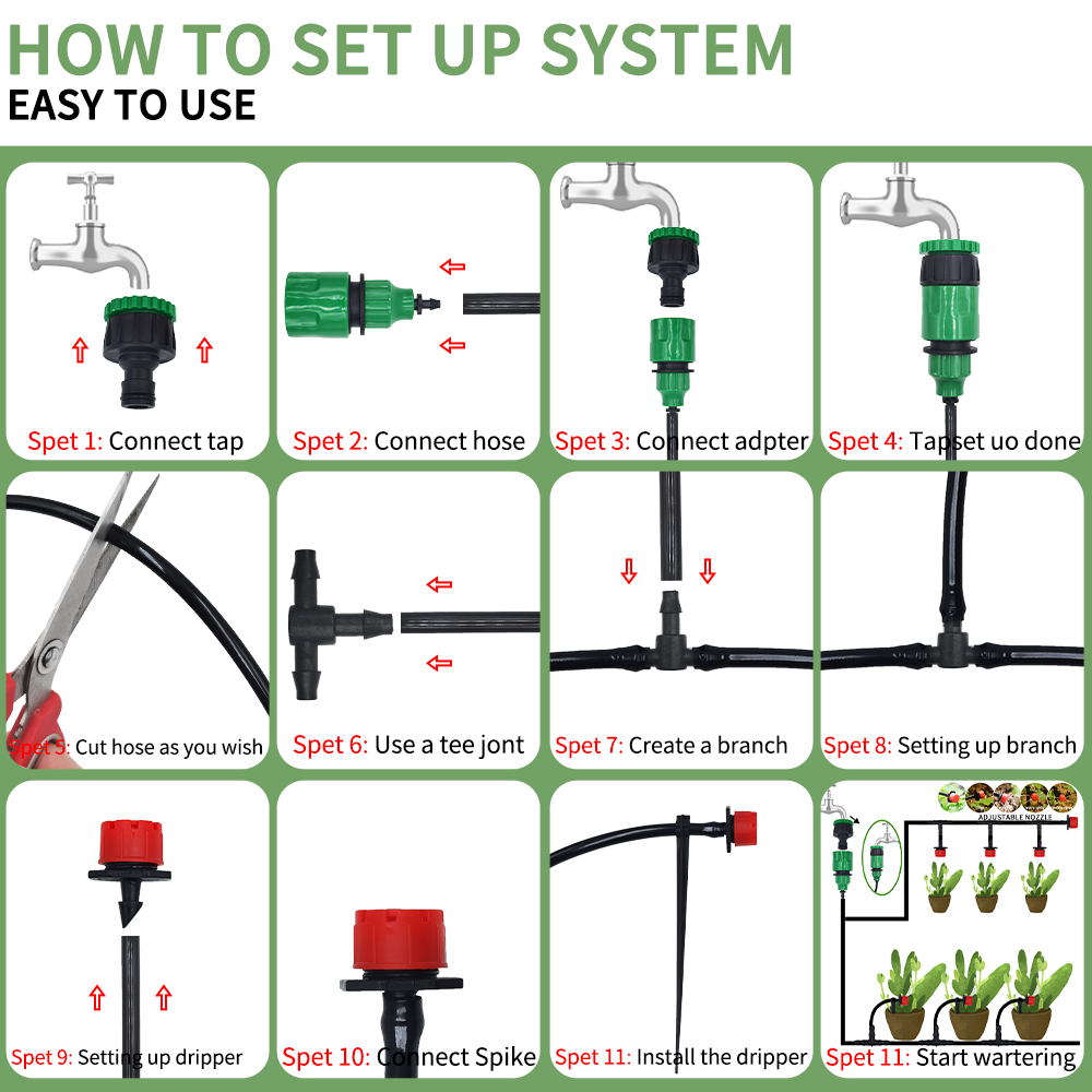 Micro Drip Irrigation System P – Irrigation Drip Tape Bewertung und Preis